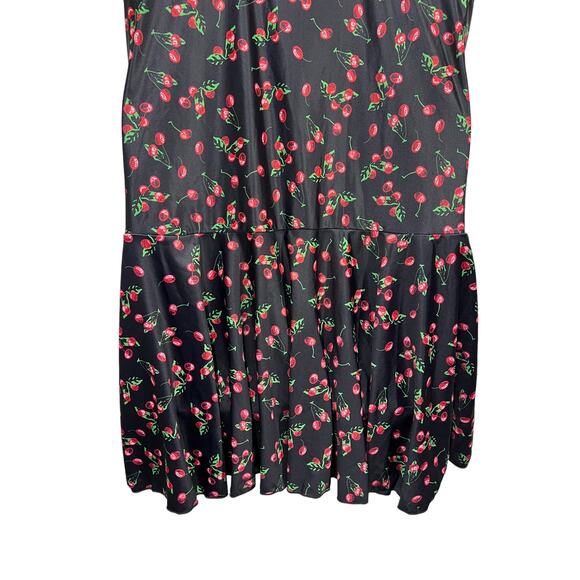 Summer Mae 4XL Plus Size One Piece Swimsuit Black Cherry Skirt Short Modest NEW - Picture 7 of 12